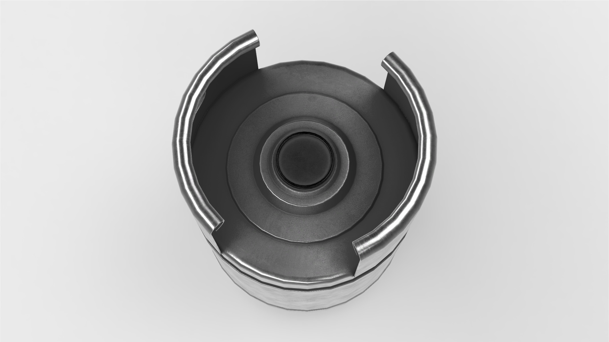 beer keg 01 3D model_3