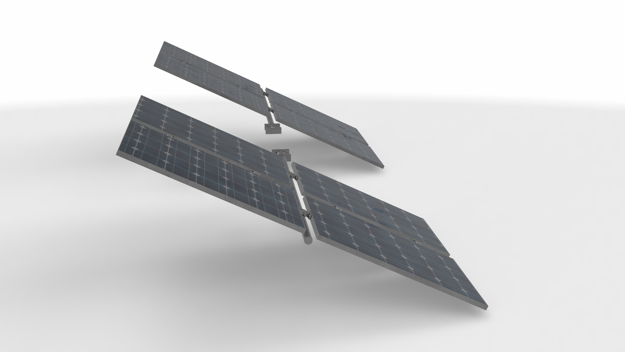 satelite solar panels 03 3D model_2