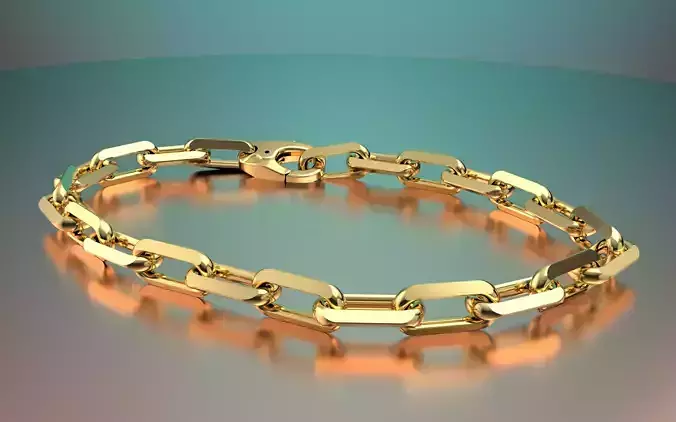 Bracelet Santos Screw 3D print model