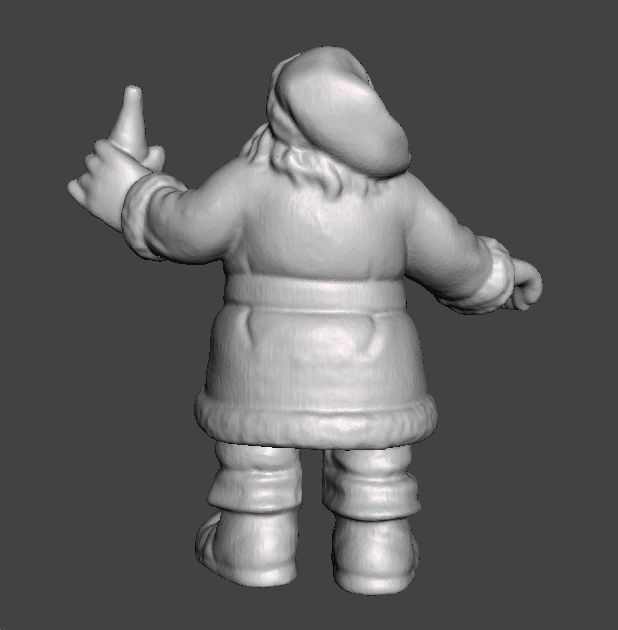 SANTA CLAUS COCA COLA CHRISTMAS VINTAGE FIGURE STATUE ORNAMENT 3D print model_5