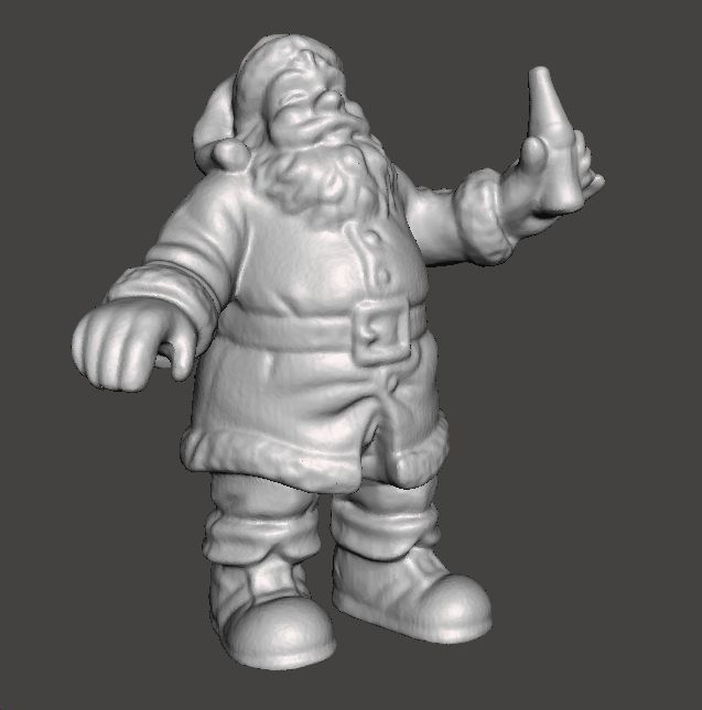 SANTA CLAUS COCA COLA CHRISTMAS VINTAGE FIGURE STATUE ORNAMENT 3D print model_1