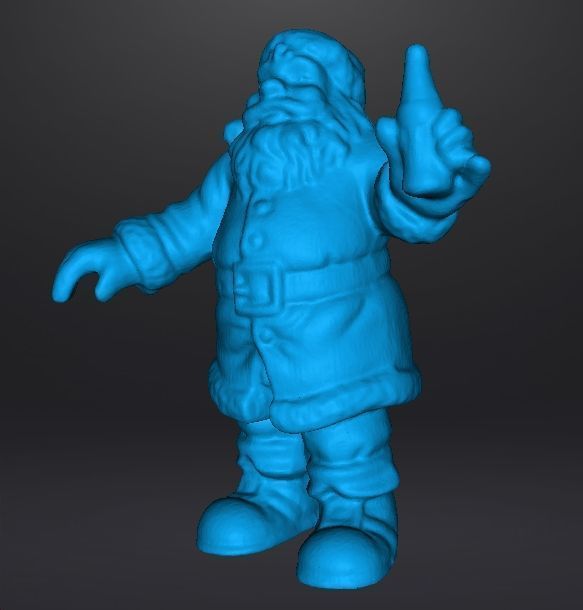 SANTA CLAUS COCA COLA CHRISTMAS VINTAGE FIGURE STATUE ORNAMENT 3D print model_11