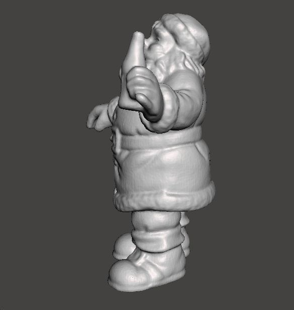 SANTA CLAUS COCA COLA CHRISTMAS VINTAGE FIGURE STATUE ORNAMENT 3D print model_3