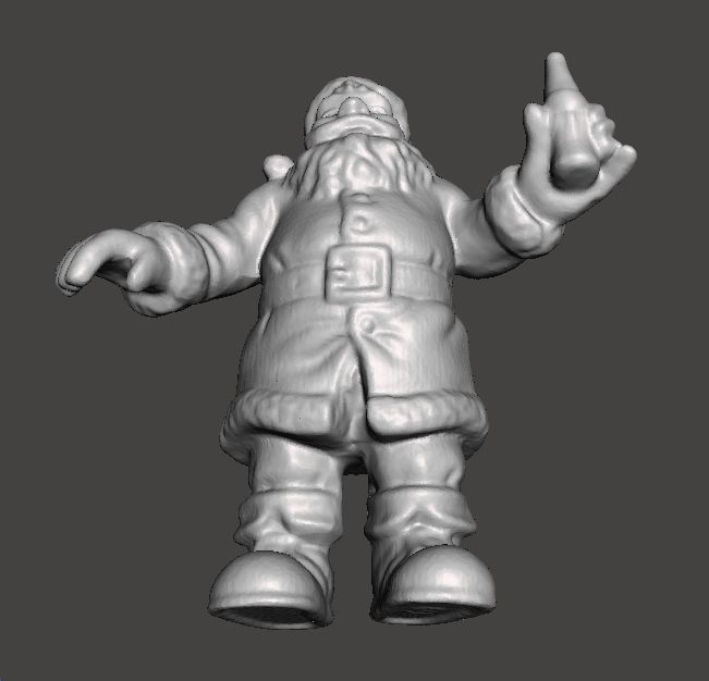 SANTA CLAUS COCA COLA CHRISTMAS VINTAGE FIGURE STATUE ORNAMENT 3D print model_7