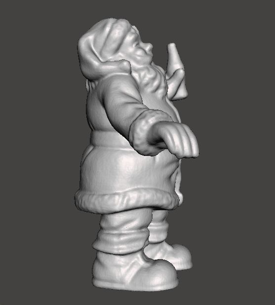 SANTA CLAUS COCA COLA CHRISTMAS VINTAGE FIGURE STATUE ORNAMENT 3D print model_4