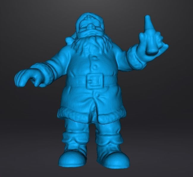 SANTA CLAUS COCA COLA CHRISTMAS VINTAGE FIGURE STATUE ORNAMENT 3D print model_8