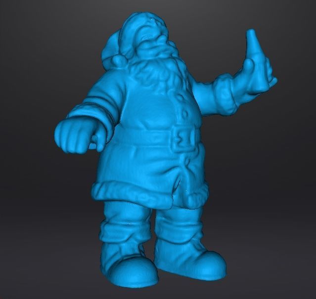 SANTA CLAUS COCA COLA CHRISTMAS VINTAGE FIGURE STATUE ORNAMENT 3D print model_10