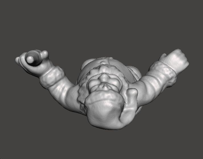 SANTA CLAUS COCA COLA CHRISTMAS VINTAGE FIGURE STATUE ORNAMENT 3D print model_6