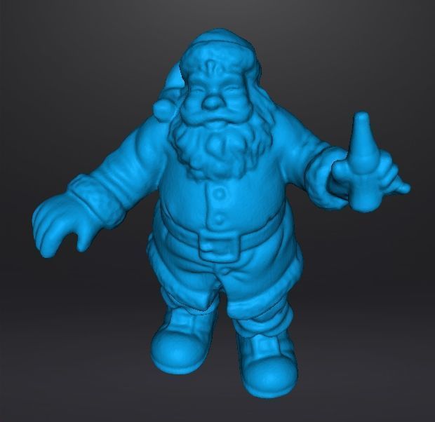 SANTA CLAUS COCA COLA CHRISTMAS VINTAGE FIGURE STATUE ORNAMENT 3D print model_12