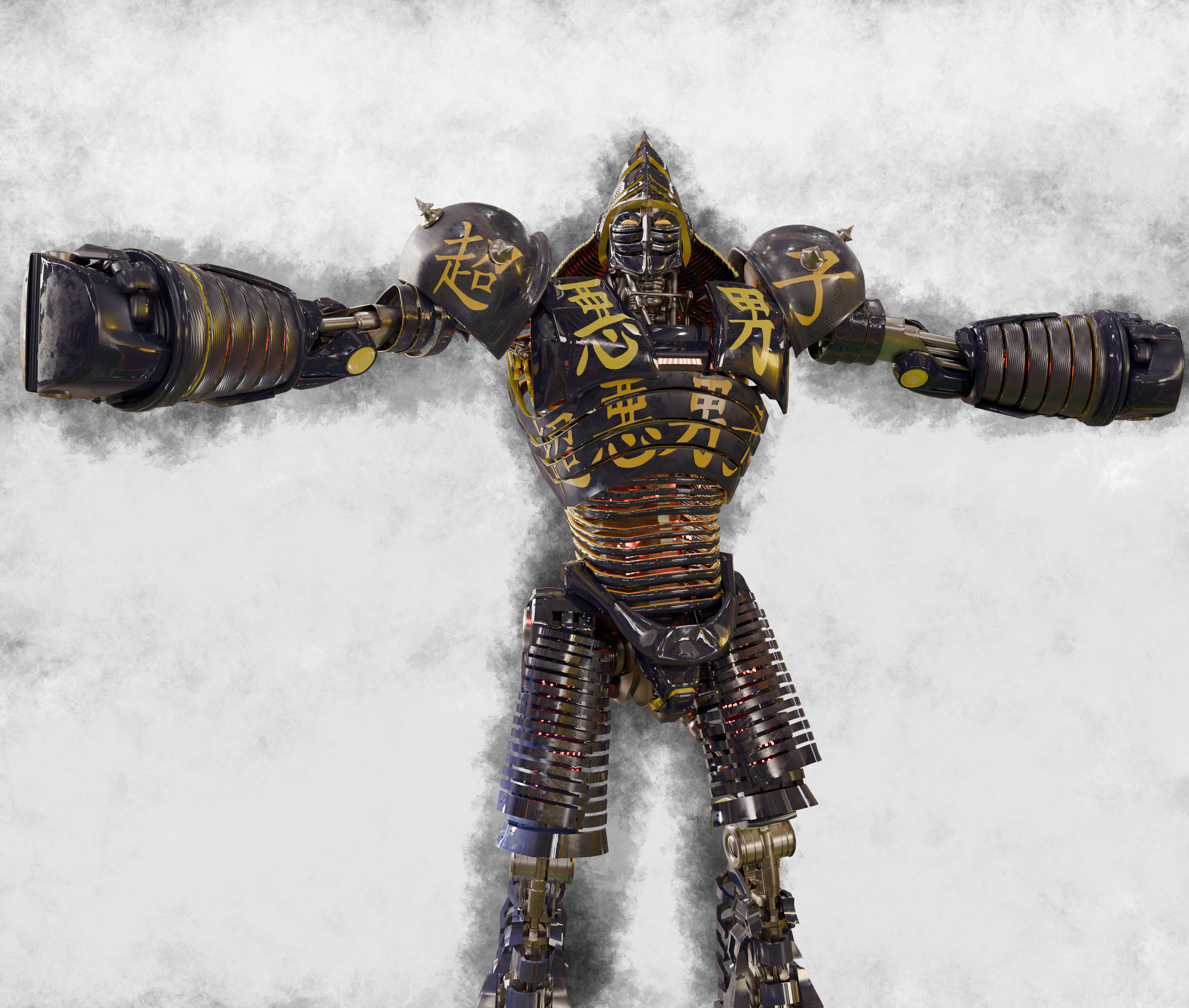 Real Steel Blender Released Noisy Boy 3D model_10