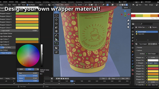 Wrappers and Logos Smart Materials Asset Pack Texture 6