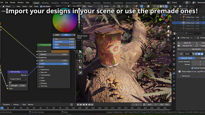 Wrappers and Logos Smart Materials Asset Pack Texture 7