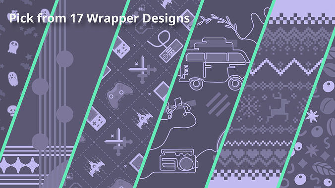 Wrappers and Logos Smart Materials Asset Pack Texture 3