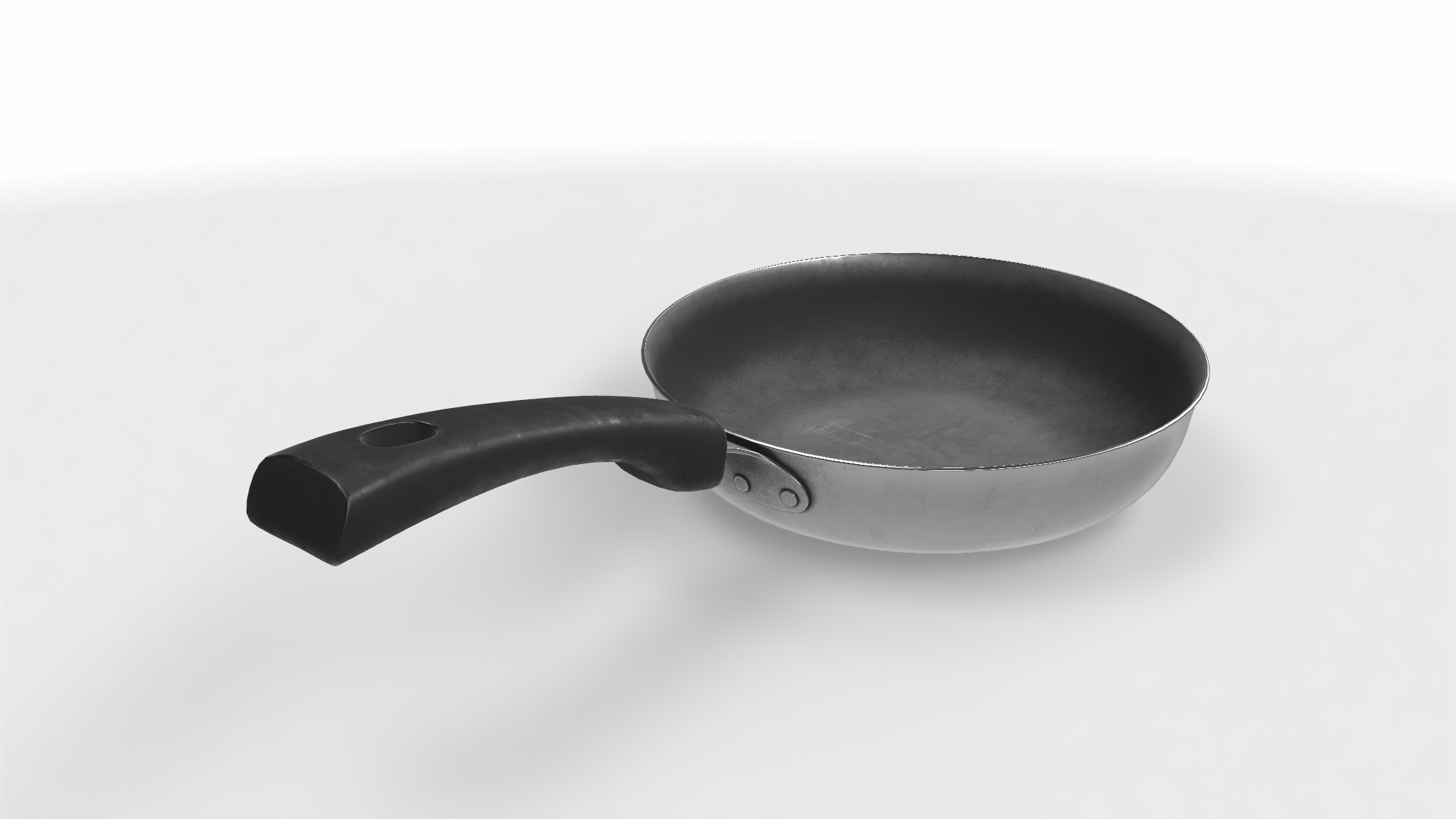 cooking pan 03 3D model_2