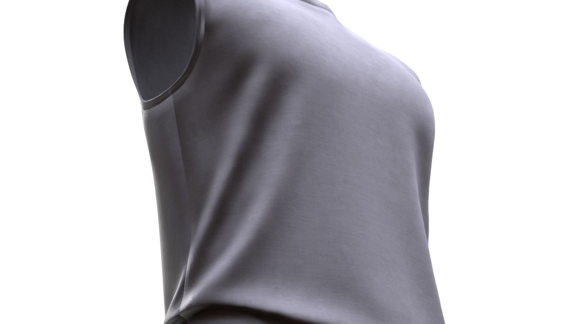 Tshirt 16 - All MH Bodies - UE5 Skeletons - Rigged Low-poly 3D model_8