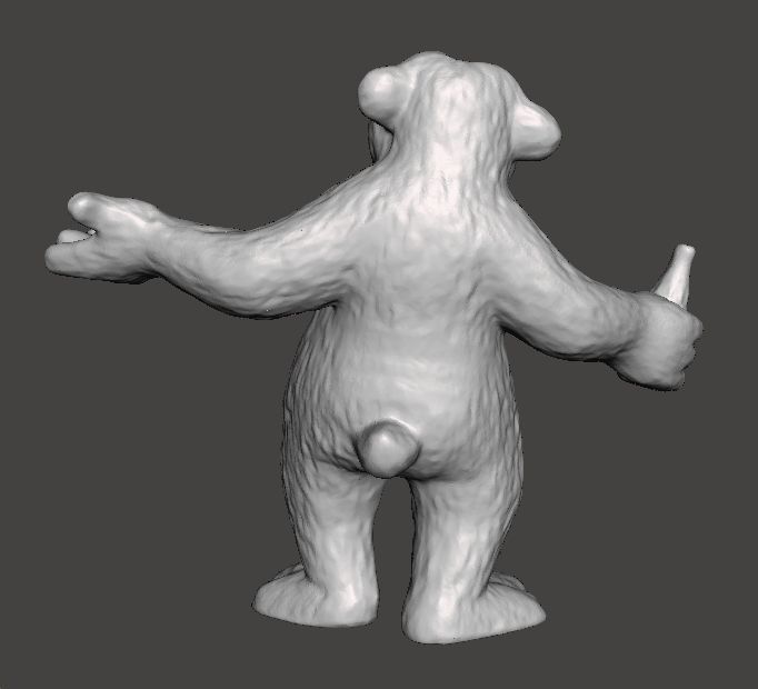 POLAR BEAR COCA COLA CHRISTMAS VINTAGE FIGURE STATUE ORNAMENT 3D print model_5