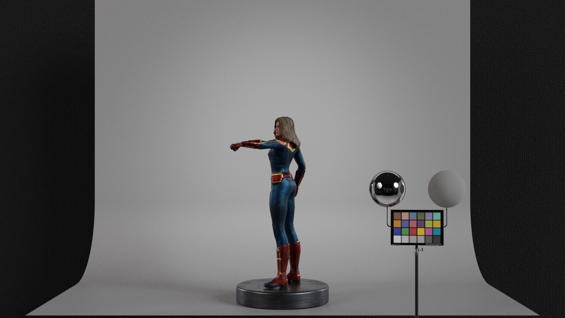 Captain Marvel 3D model_15