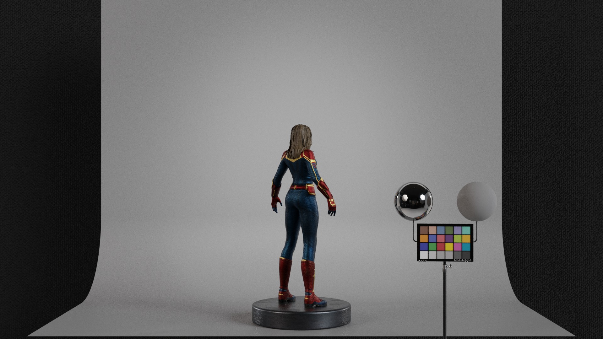 Captain Marvel 3D model_4