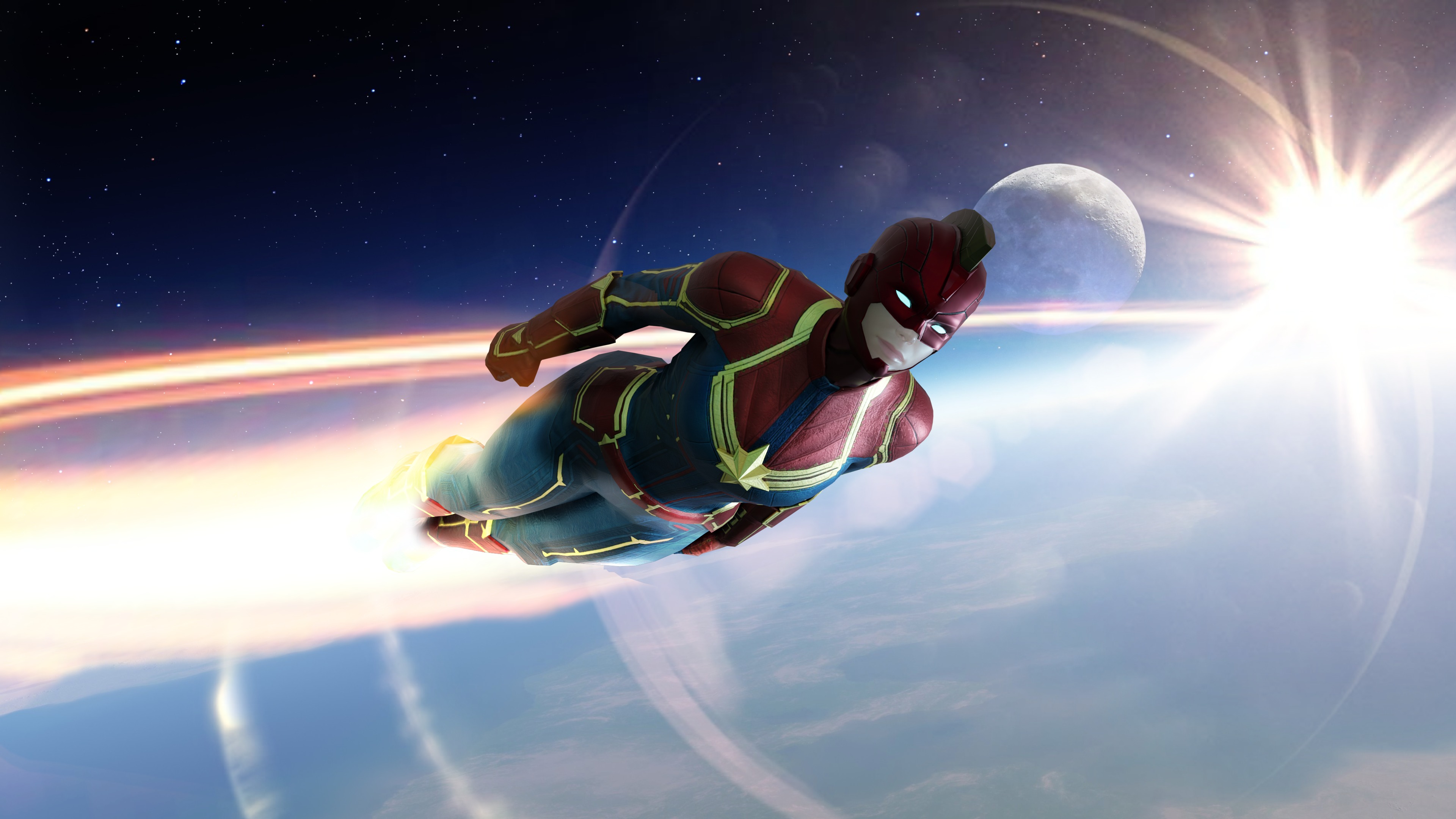 Captain Marvel 3D model_20