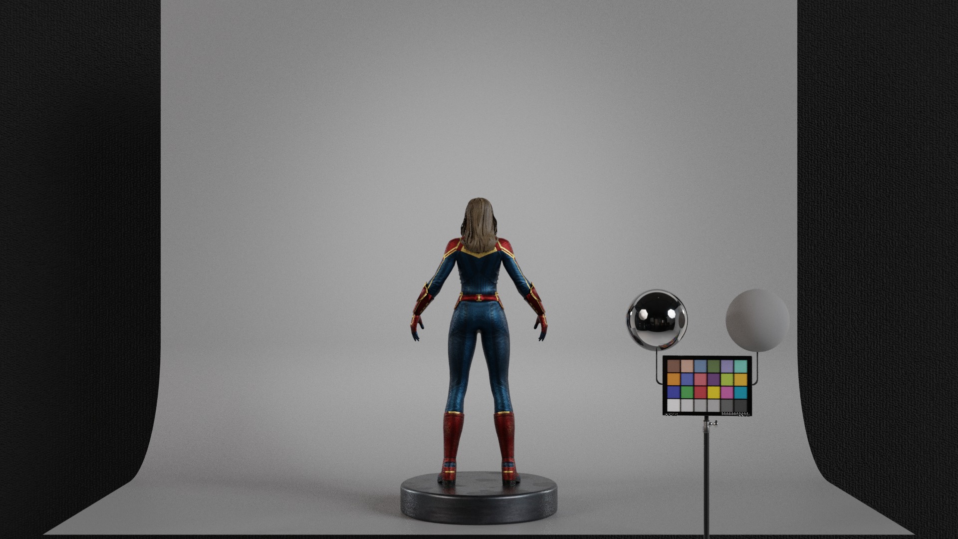 Captain Marvel 3D model_5