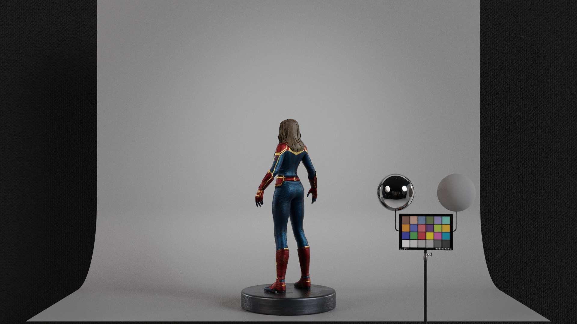 Captain Marvel 3D model_6