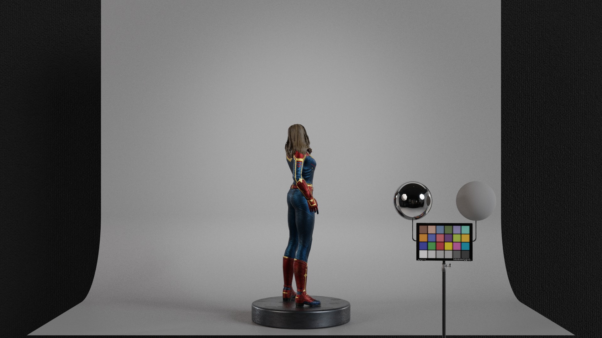 Captain Marvel 3D model_12