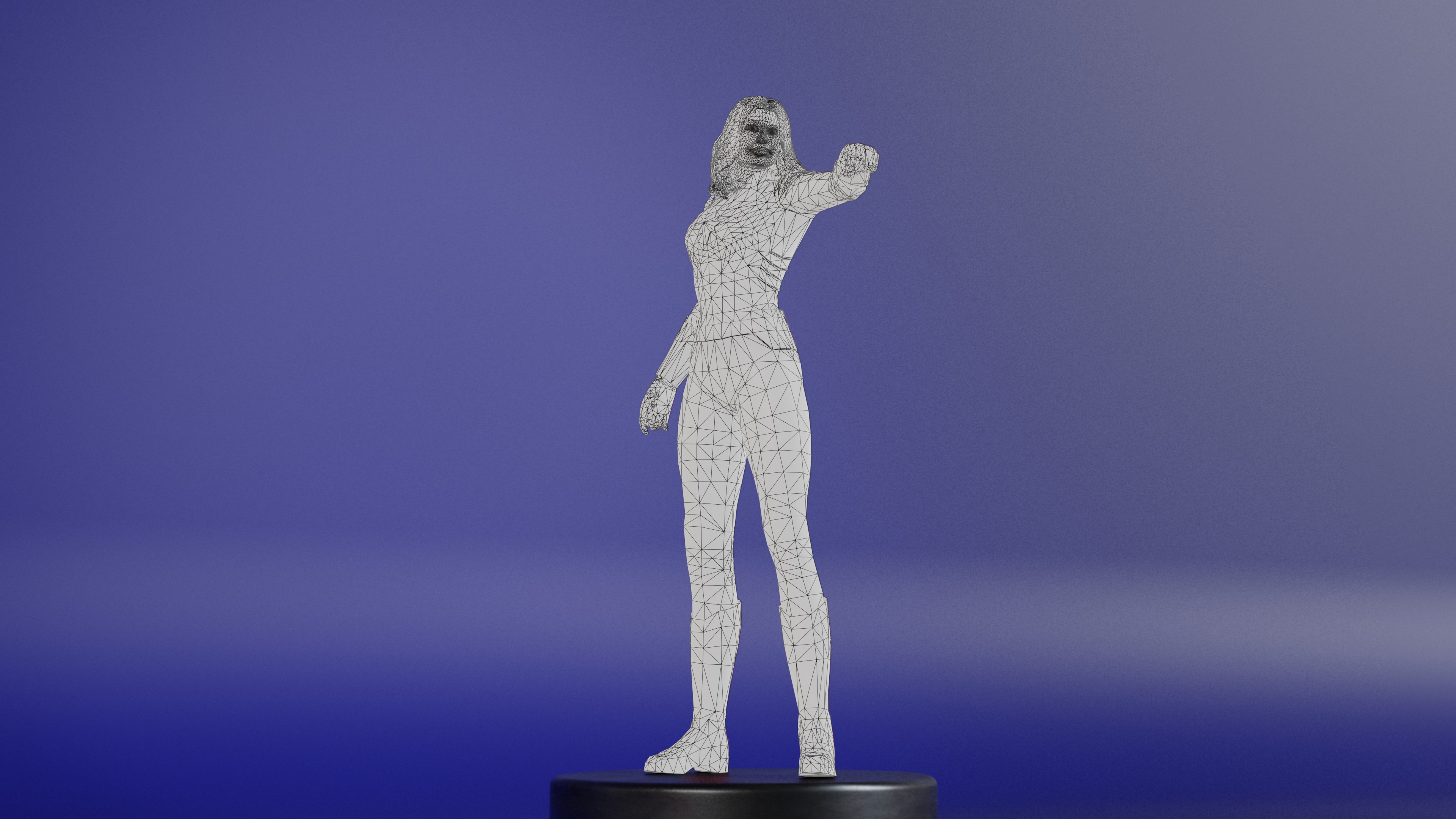 Captain Marvel 3D model_19