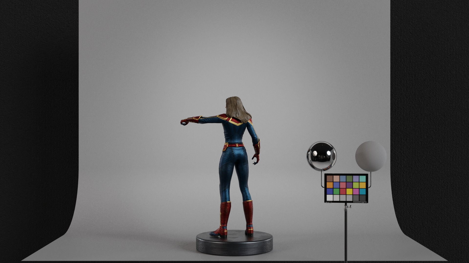 Captain Marvel 3D model_14