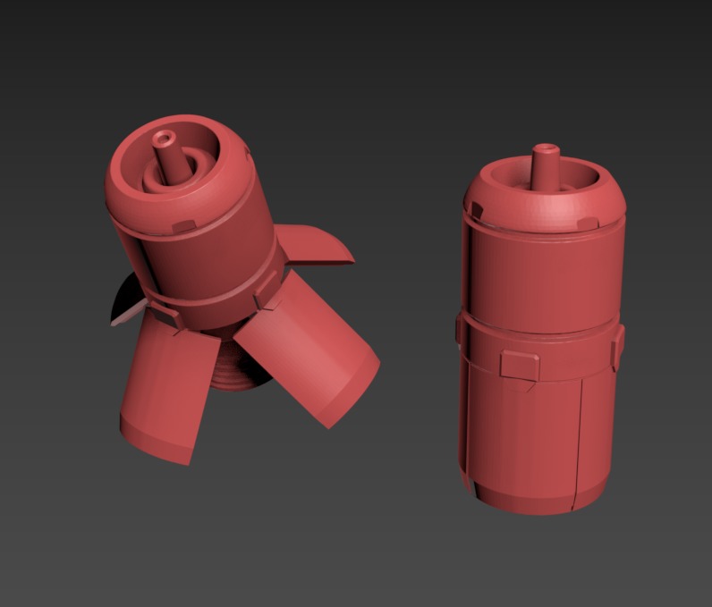 Wasabi Poseable Set 120mm 3D print model_14