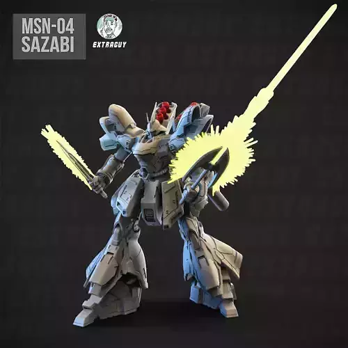 Wasabi Poseable Set 120mm 3D print model
