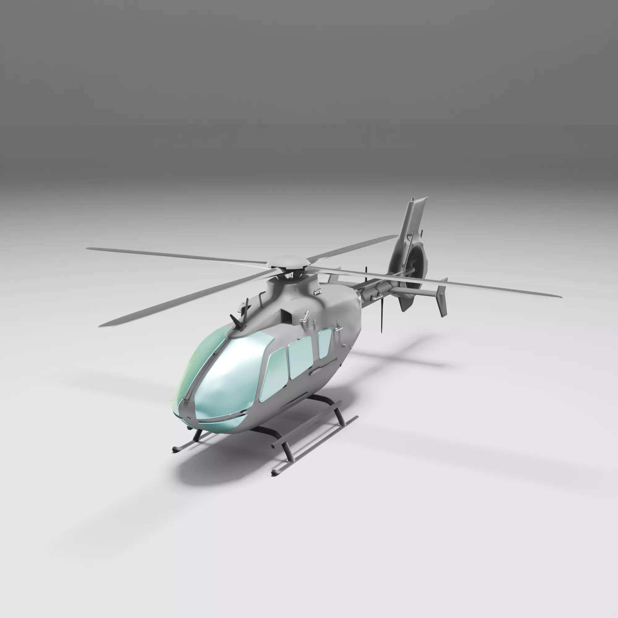 Airbus Helicopters H135 T3 3D print model_0