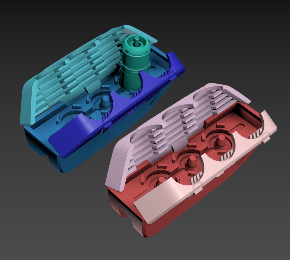 Wasabi Static Set 120mm 3D print model_10