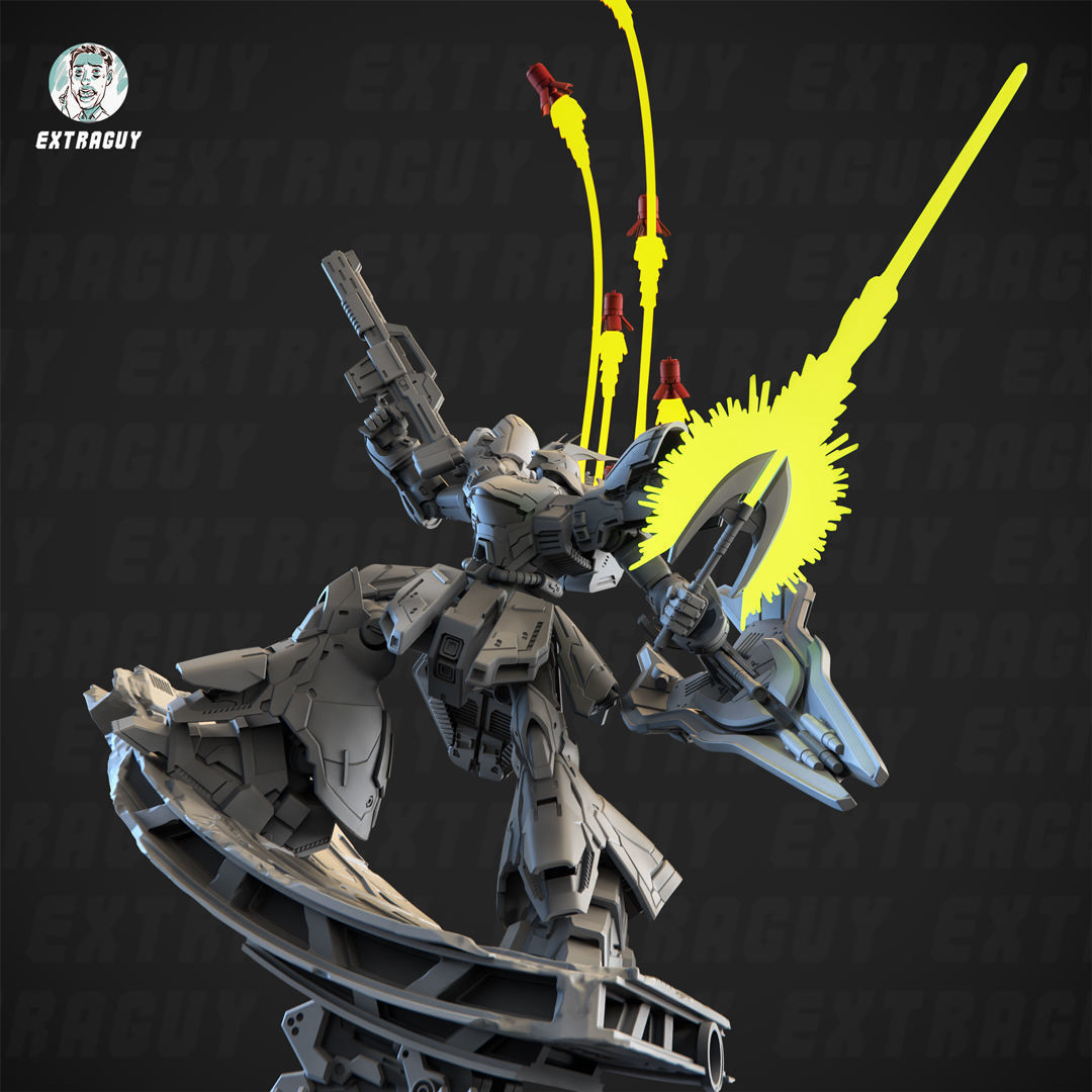 Wasabi Static Set 120mm 3D print model_5