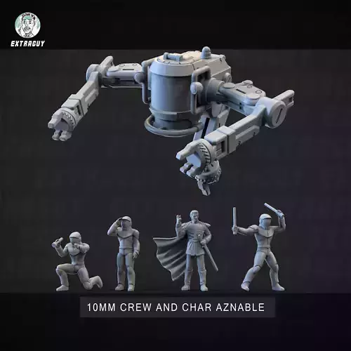 Repair Crew 10mm Plus 32mm Detailed Repair Pod 3D print model