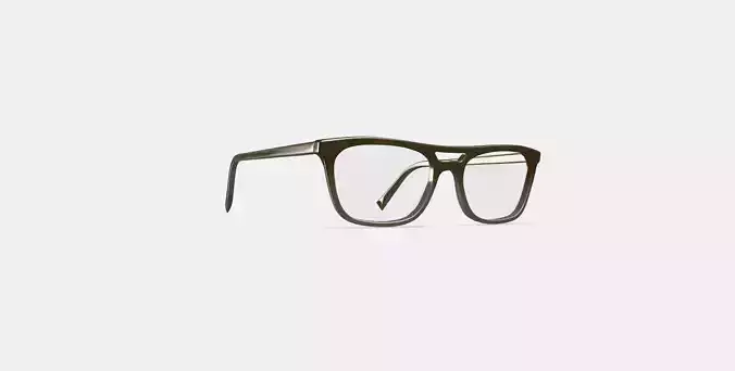 Benicio Eyeglasses in Sage Leaf Fade