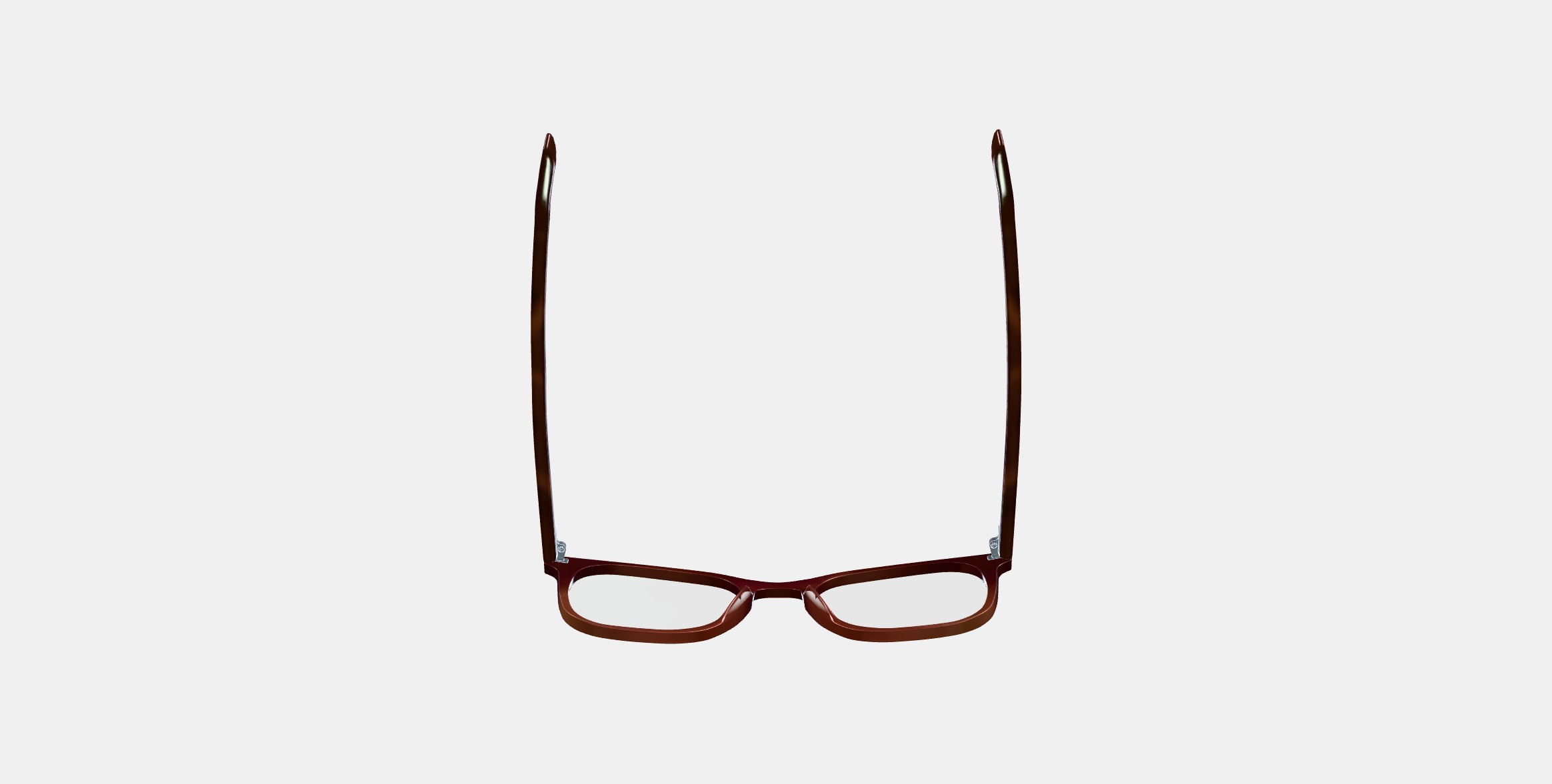 Rosie Eyeglasses in Mulberry Tortoise Fade 3D model_7