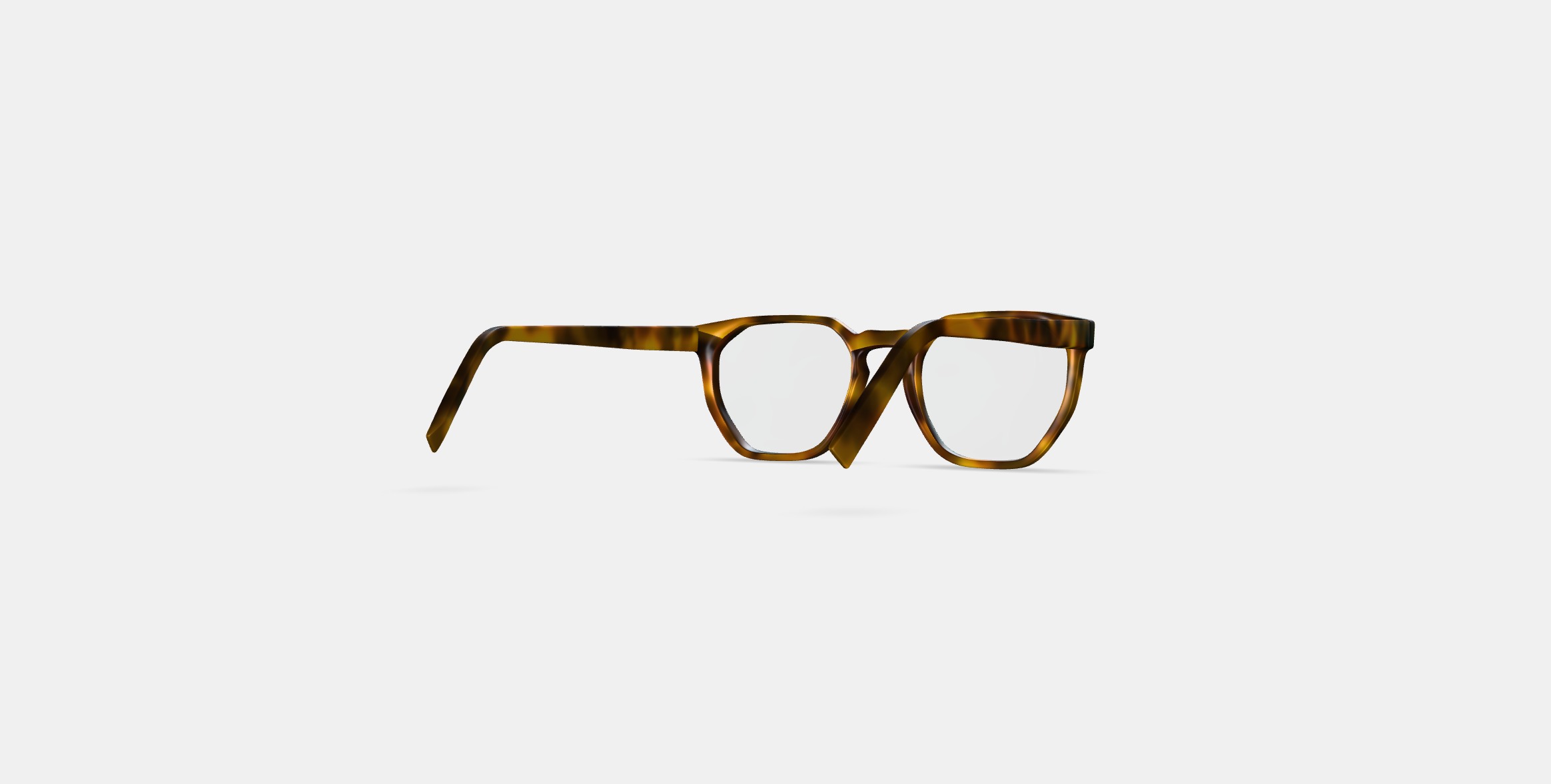 Tobias Eyeglasses in Woodgrain Tortoise Matte 3D model_4
