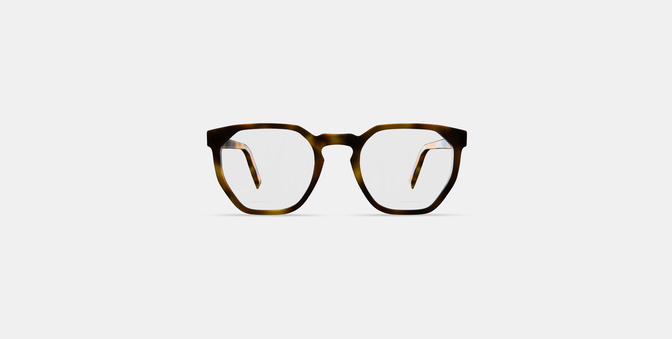 Tobias Eyeglasses in Woodgrain Tortoise Matte 3D model_10