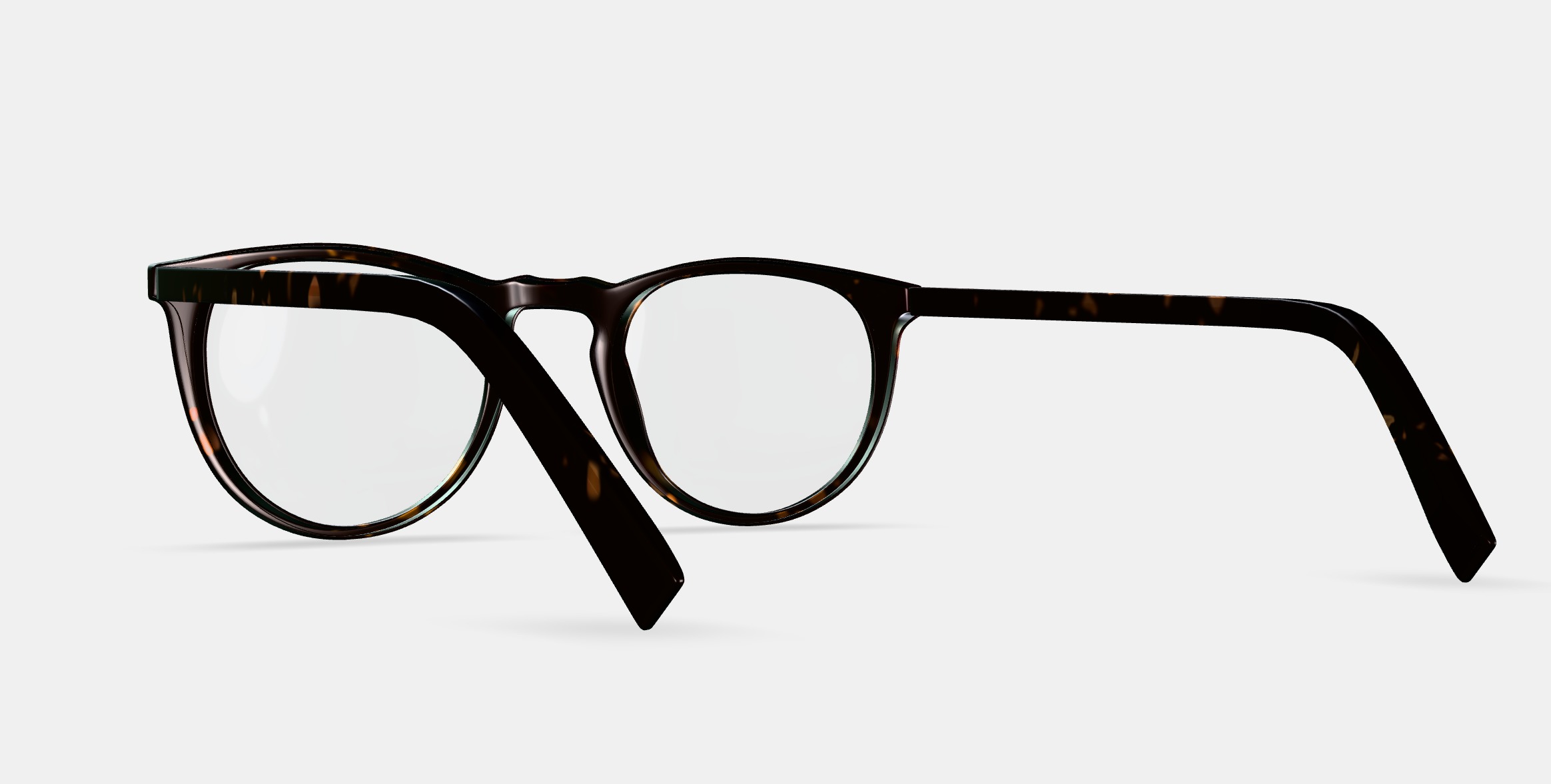 Haskell Eyeglasses in Whiskey Tortoise 3D model_4