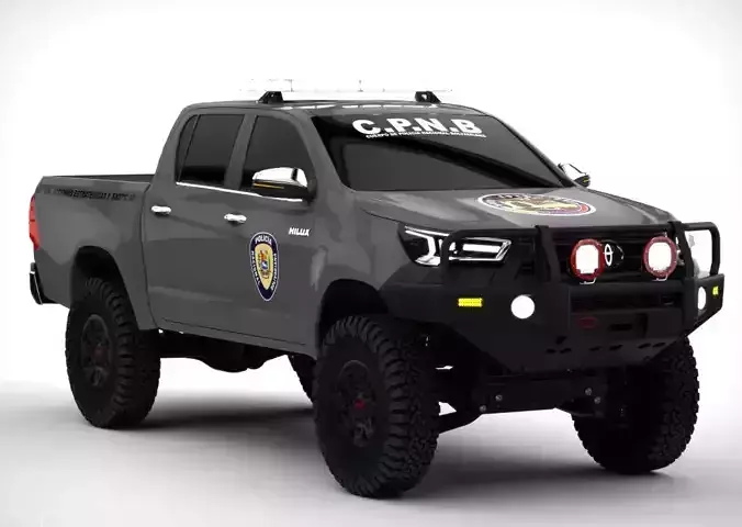 TOYOTA HILUX 2022 ARB PATRULLAJE INTELIGENTE  3D model
