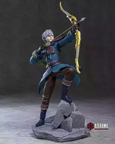 Ashe STL Ready for 3D Printing