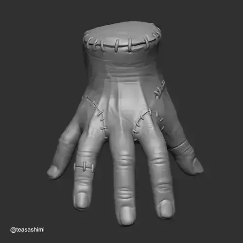 Thing - Wednesday Addams Family 3D print model