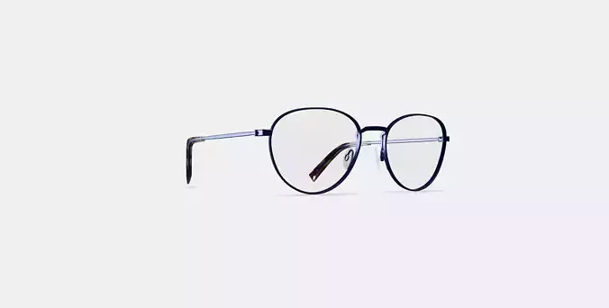 Hawkins Eyeglasses in Brushed Navy