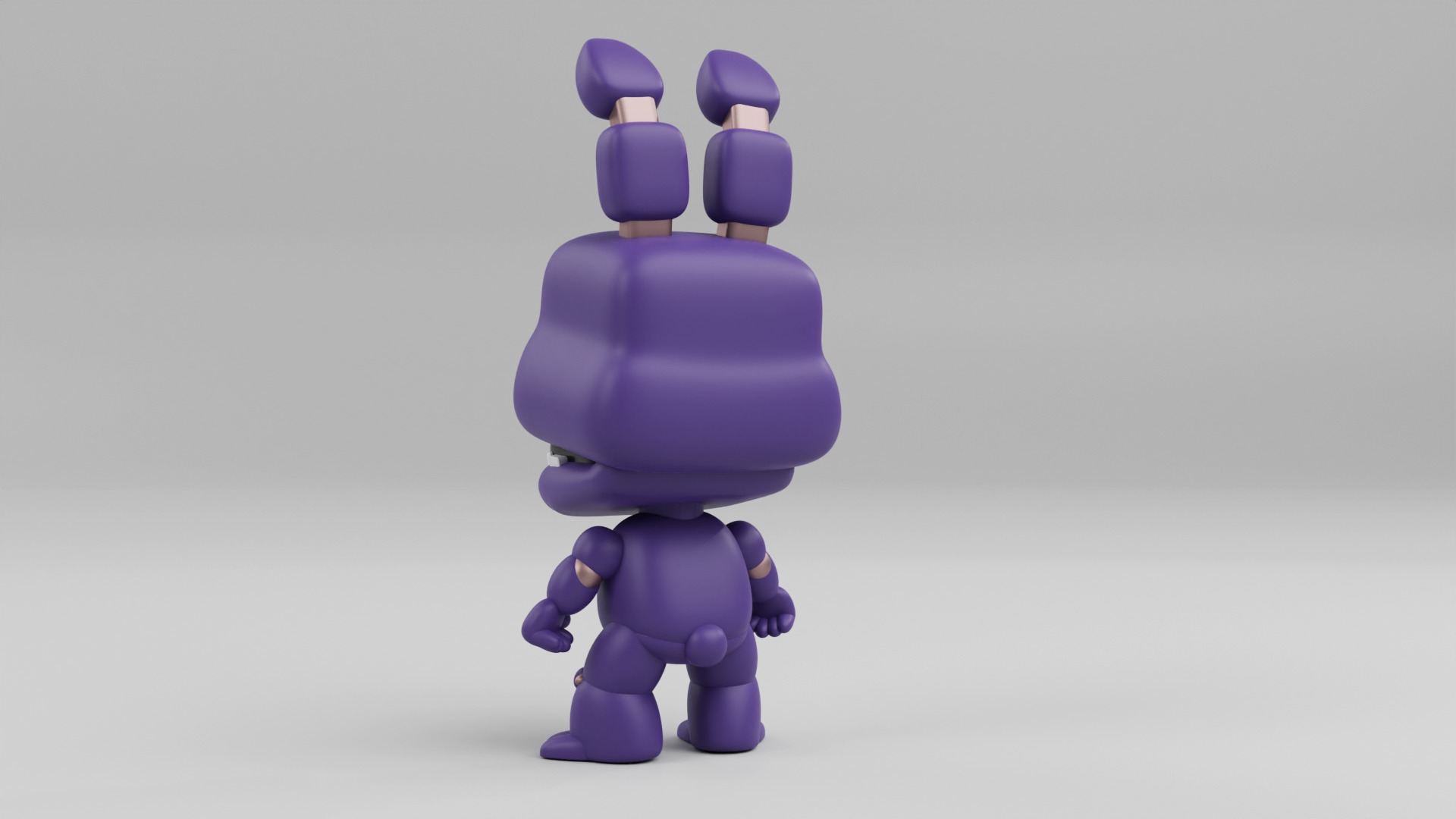 Bonnie the Rabbit  funko pop from Five Nights at Freddy 3D print model_13