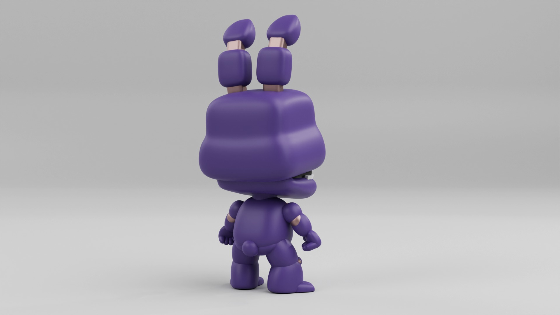 Bonnie the Rabbit  funko pop from Five Nights at Freddy 3D print model_11