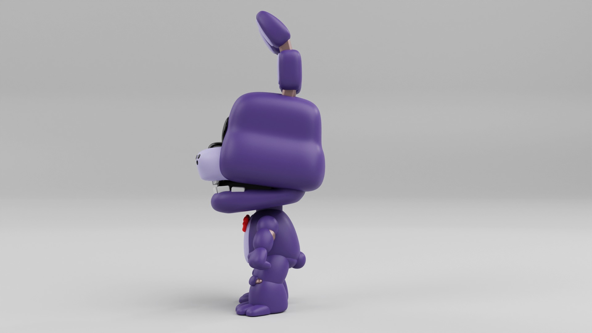Bonnie the Rabbit  funko pop from Five Nights at Freddy 3D print model_1