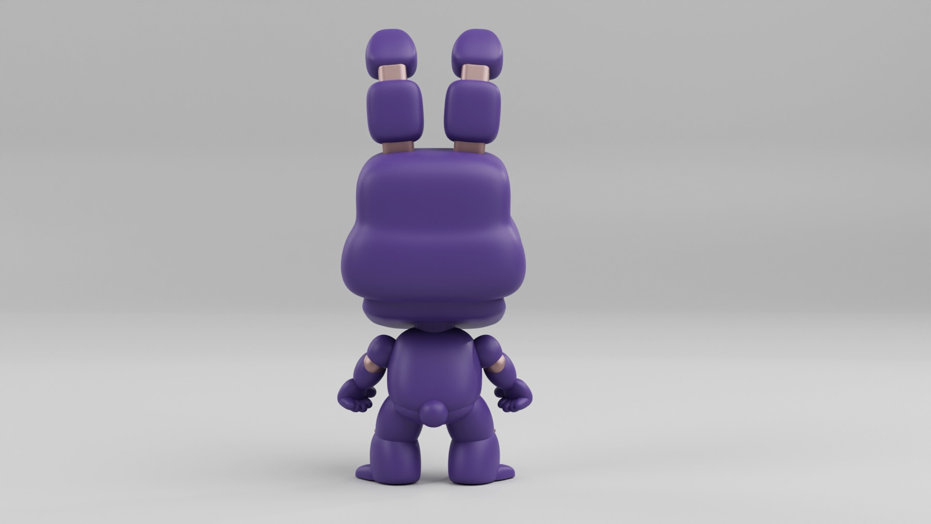 Bonnie the Rabbit  funko pop from Five Nights at Freddy 3D print model_12
