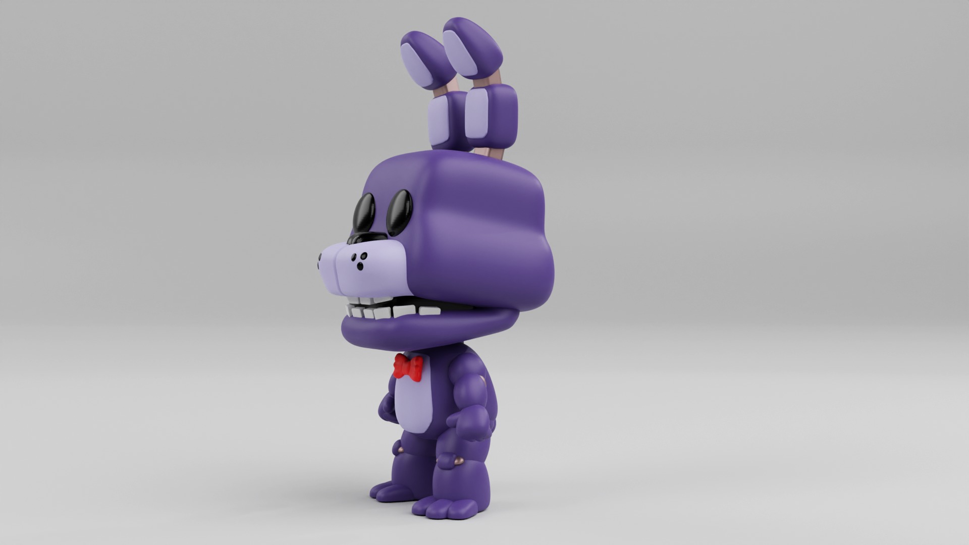 Bonnie the Rabbit  funko pop from Five Nights at Freddy 3D print model_2