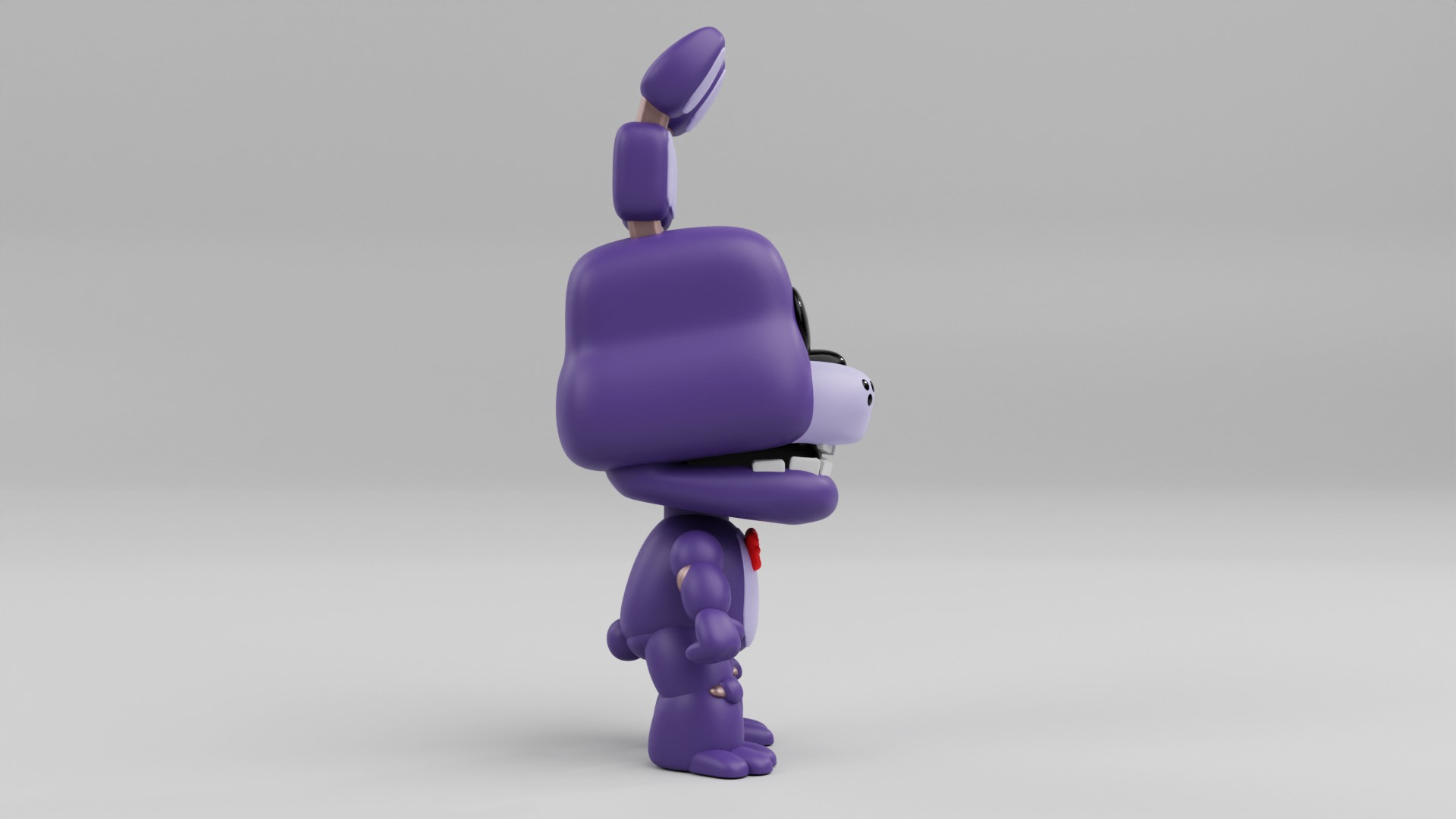 Bonnie the Rabbit  funko pop from Five Nights at Freddy 3D print model_8