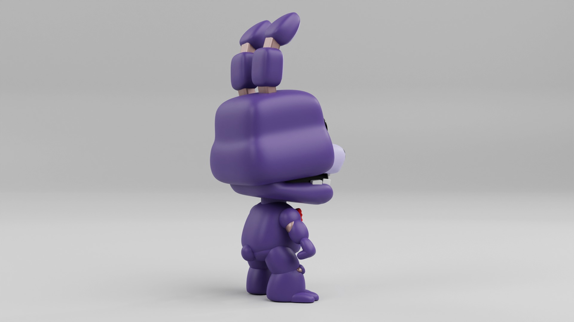 Bonnie the Rabbit  funko pop from Five Nights at Freddy 3D print model_9